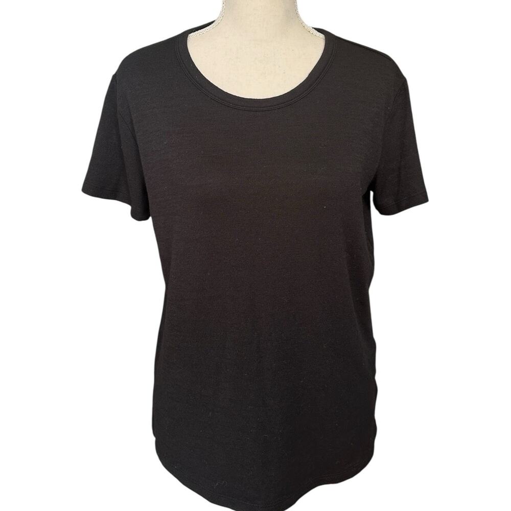 Wilfred Free‎ Aritzia Black T-Shirt Women's S Normcore Minimalist Capsule Comfy